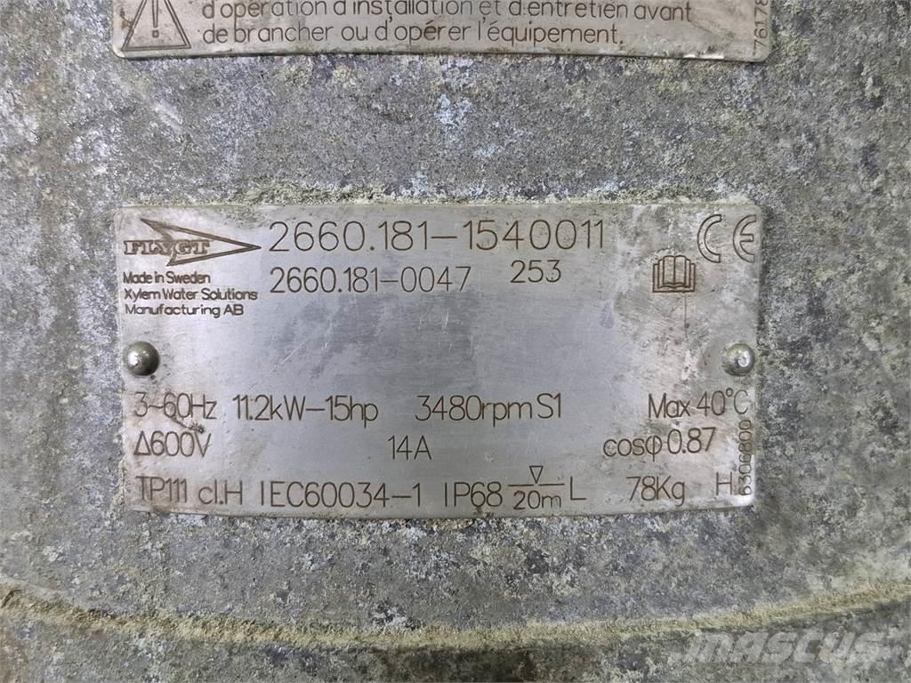 Flygt 2660-181 Pompy wodne