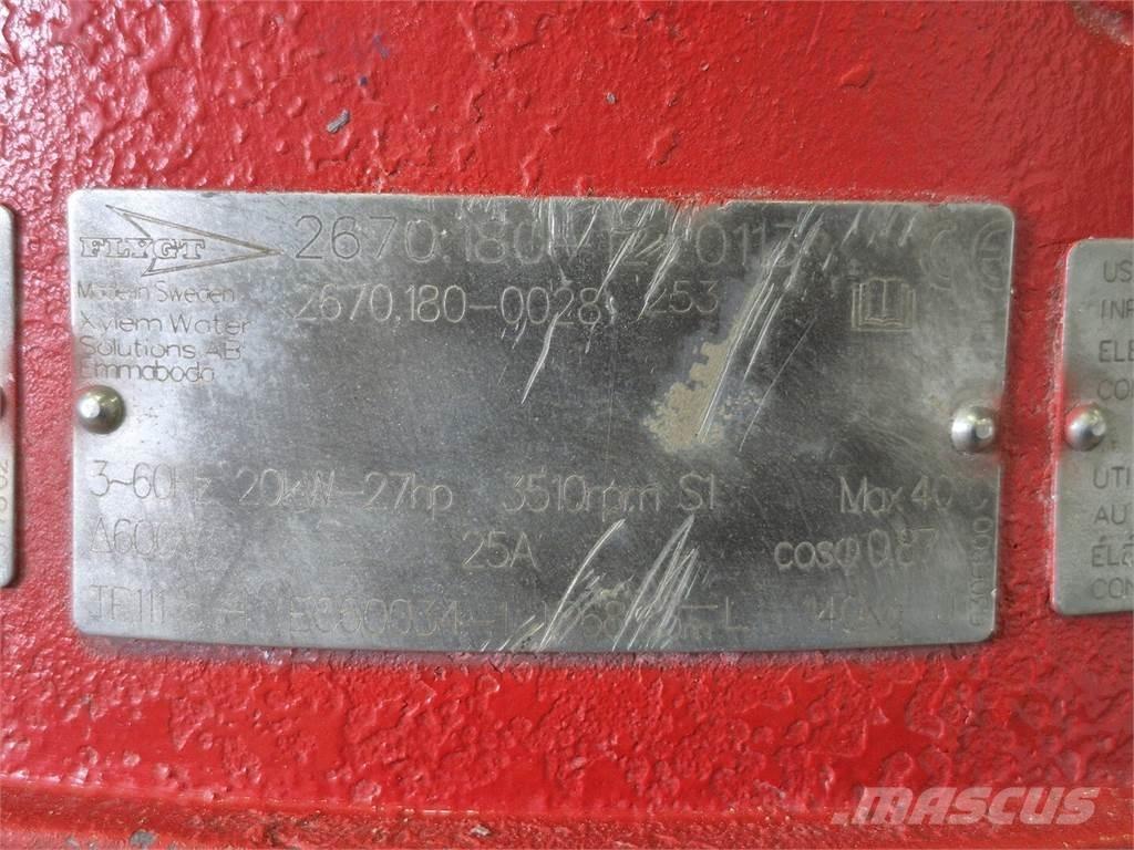 Flygt 2670-180 Pompy wodne
