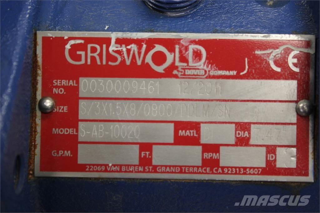  GRISWOLD S-AB-10020 Pompy wodne