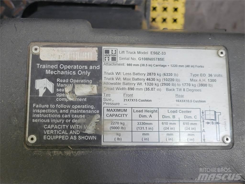 Hyster E50Z-33 Maszyny budowlane - Inne