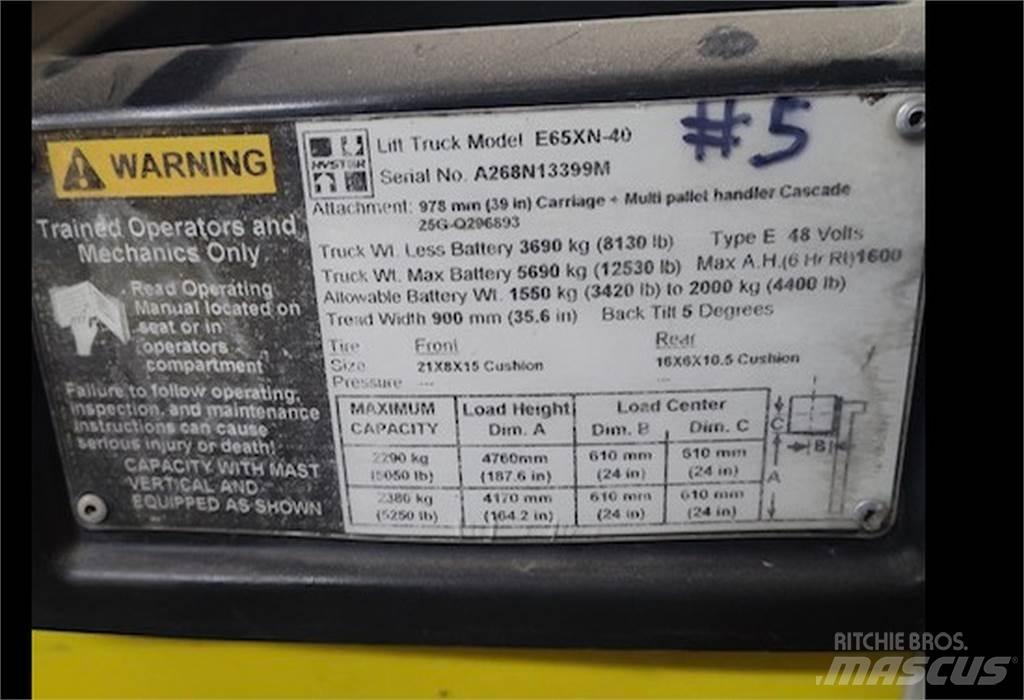 Hyster E65XN-40 Maszyny budowlane - Inne