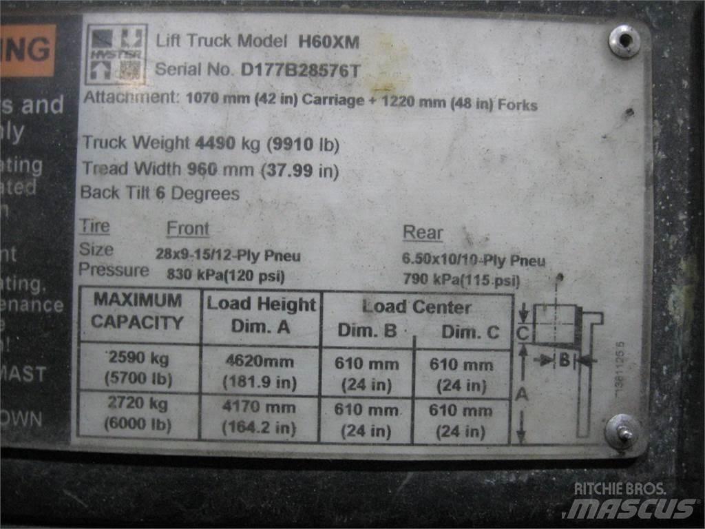 Hyster H60XM Maszyny budowlane - Inne