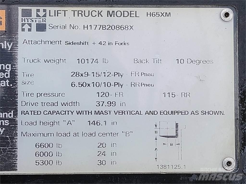 Hyster H65XM Maszyny budowlane - Inne