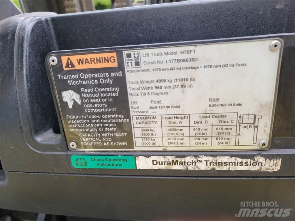 Hyster H70FT Maszyny budowlane - Inne