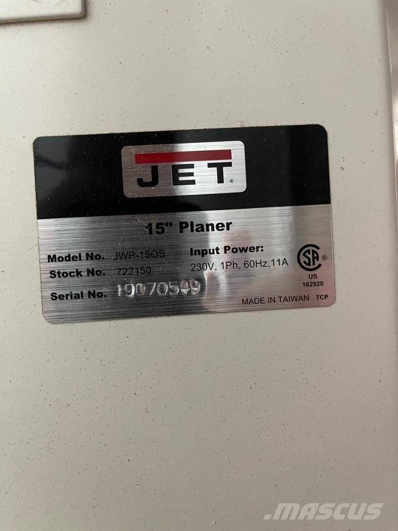 Jet JWP-15OS Równiarki