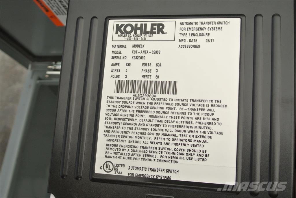 Kohler KCT-ANTA-2030S Maszyny budowlane - Inne