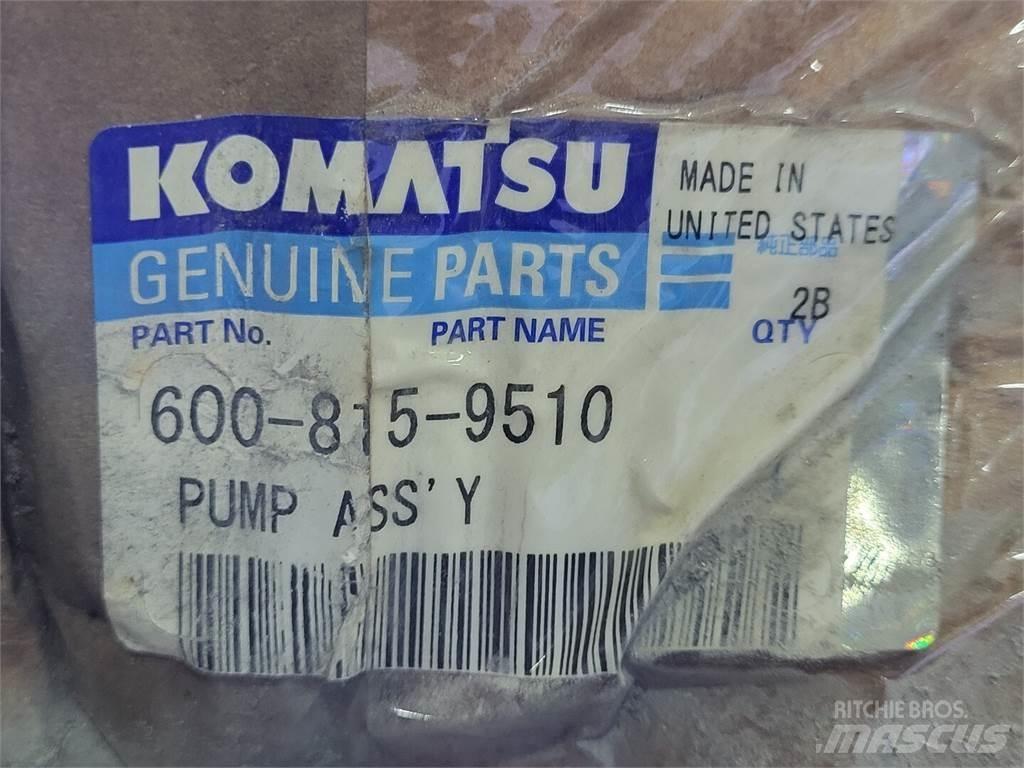 Komatsu 600-815-9510 Pompy wodne