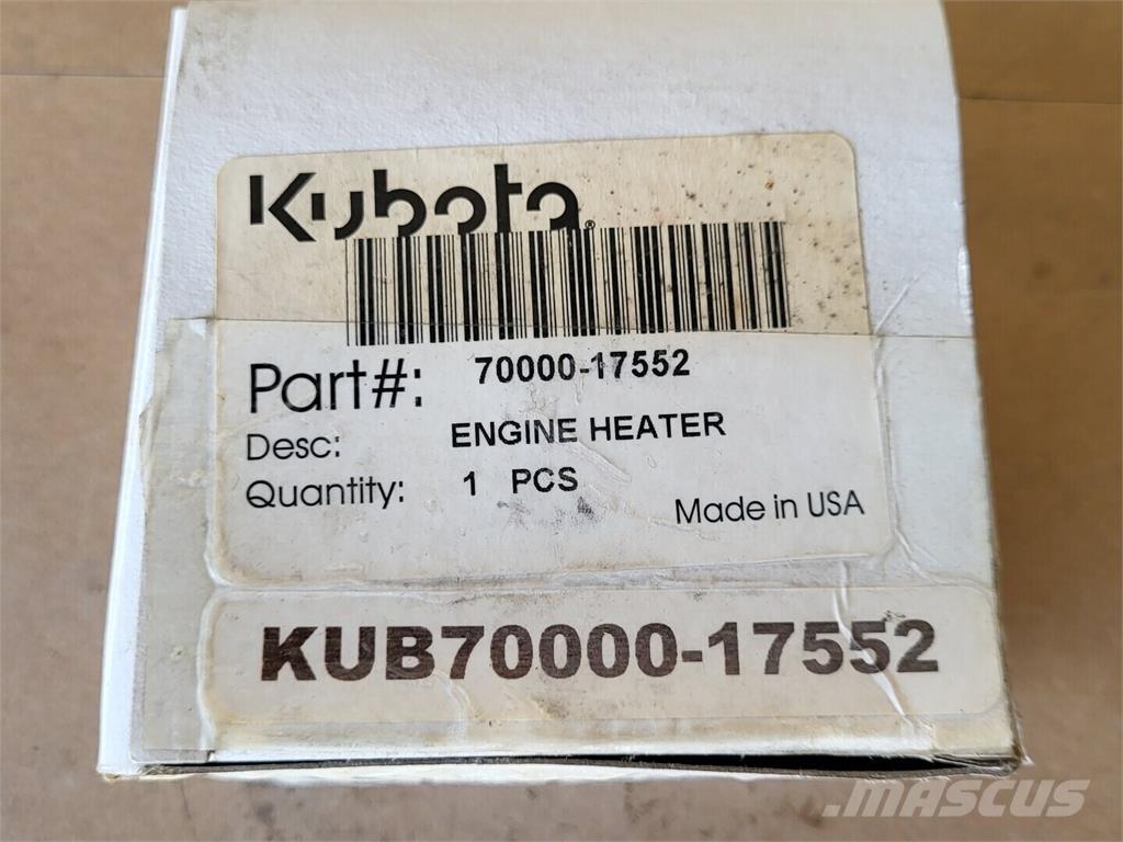 Kubota 70000-17552 Silniki