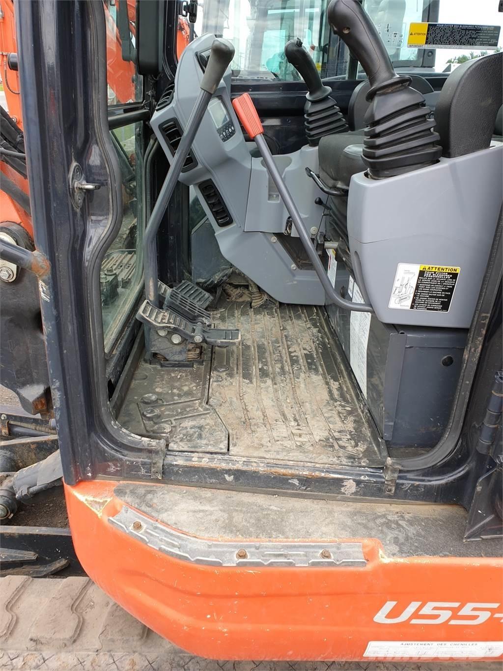 Kubota U55-4 Koparki kołowe