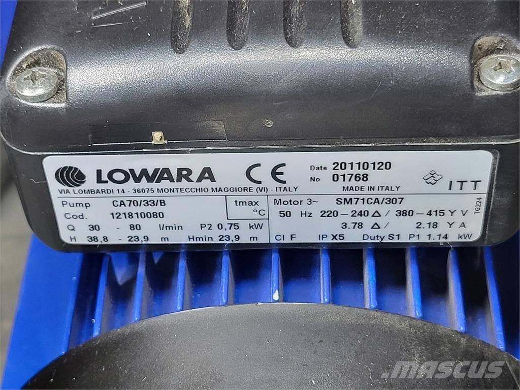  LOWARA CA70/33/B Pompy wodne