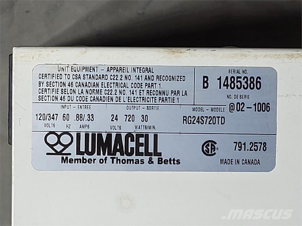  LUMACELL RG24S720TD Akumulatory