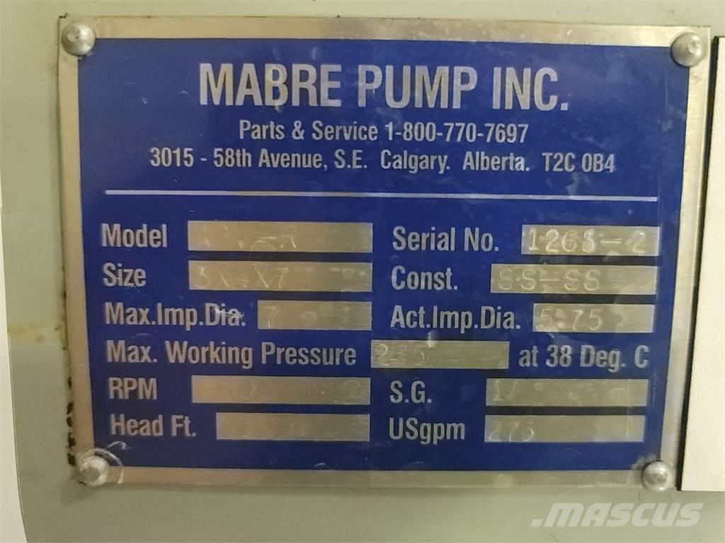  MABRE PUMP WPV-R Pompy wodne