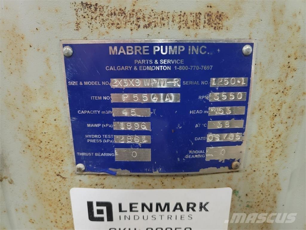  MABRE PUMP WPV-R Pompy wodne