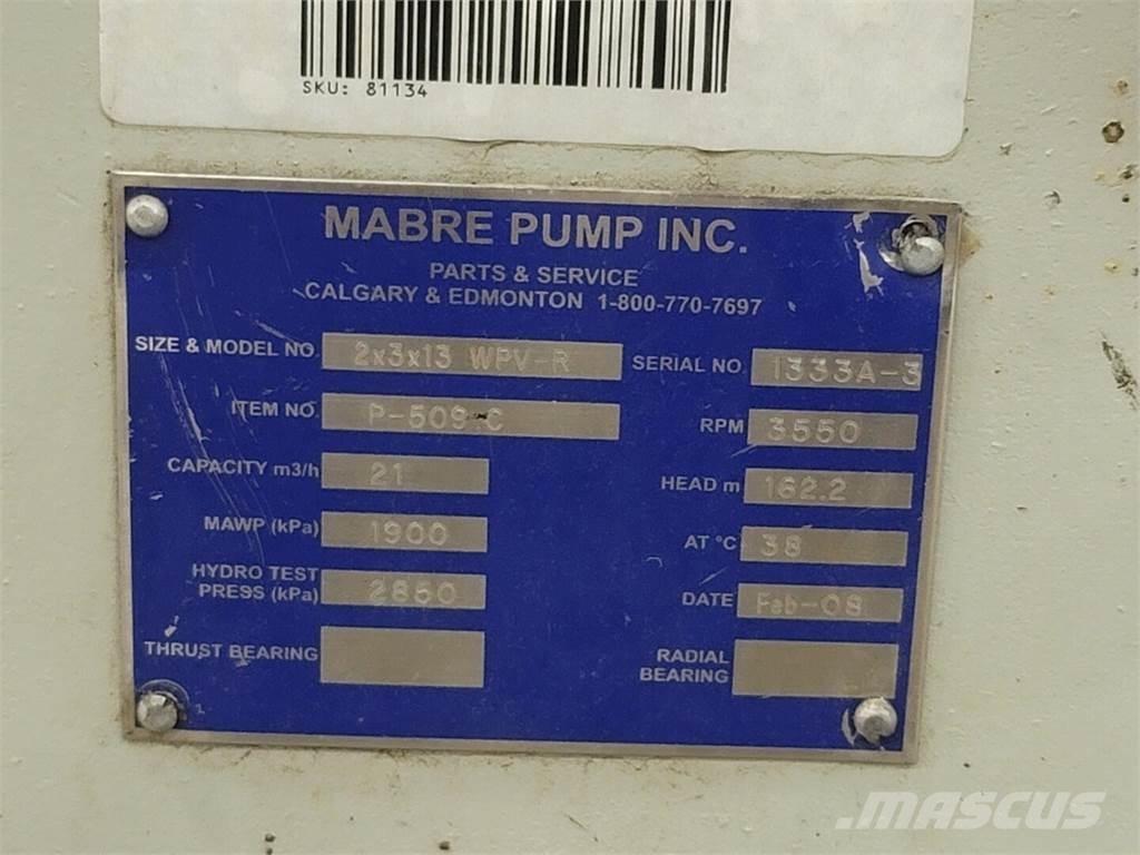  MABRE PUMP WPV-R Pompy wodne