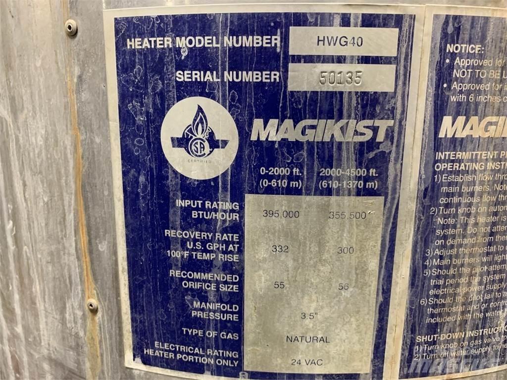  MAGIKIST HWG40 Sprzęt do podgrzewania i rozmrażania