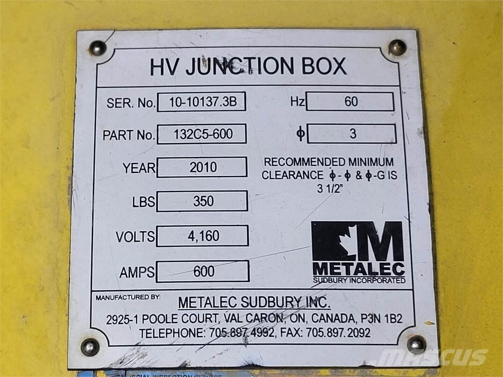  METALEC 132C5-600 Maszyny budowlane - Inne