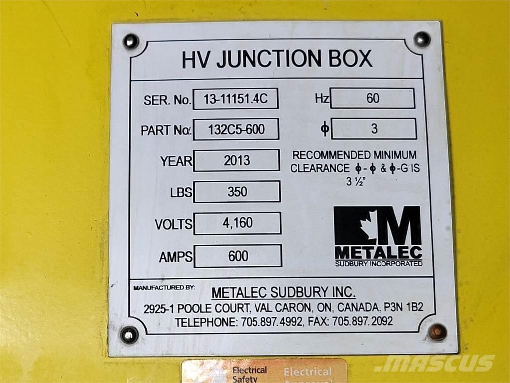 METALEC 132C5-600 Maszyny budowlane - Inne