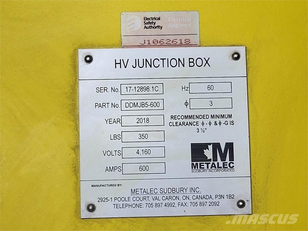  METALEC DDMJB5-600 Maszyny budowlane - Inne