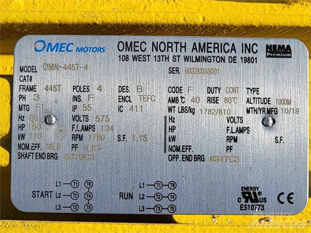  OMEC OMN-445T-4 Silniki przemysłowe