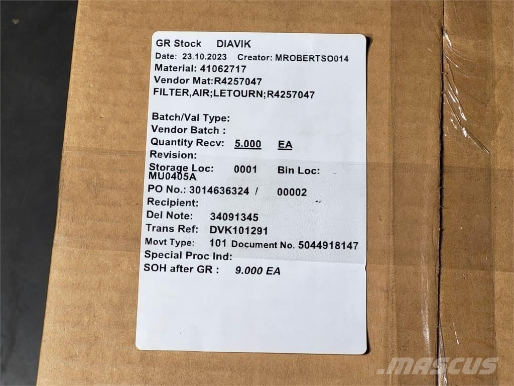 P&H R4257047 Maszyny budowlane - Inne