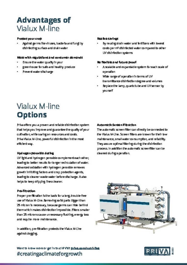  PRIVA Vialux M-line Maszyny budowlane - Inne