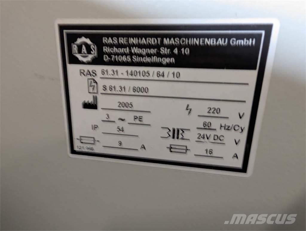  RAS 61.31 Maszyny budowlane - Inne
