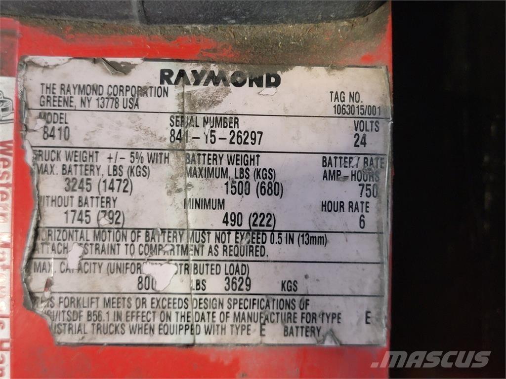 Raymond 8410 Maszyny budowlane - Inne