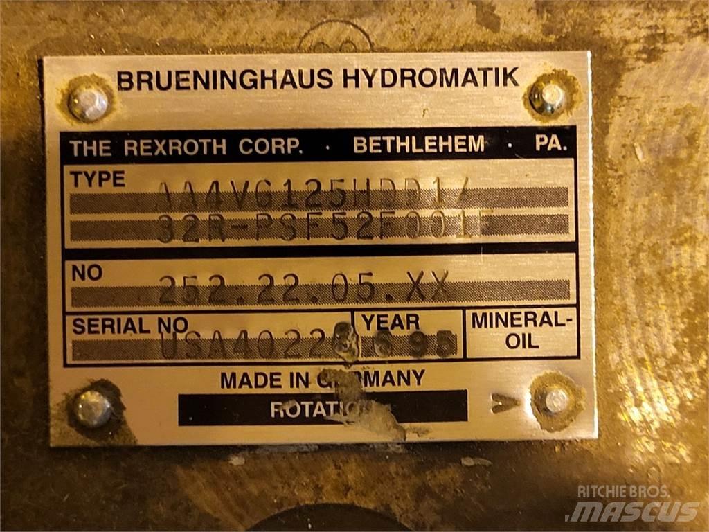 Rexroth A4VG125HDD1 Pompy wodne