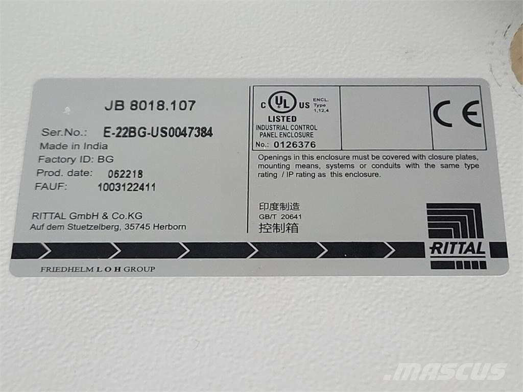  RITTAL JB8018.107 Maszyny budowlane - Inne