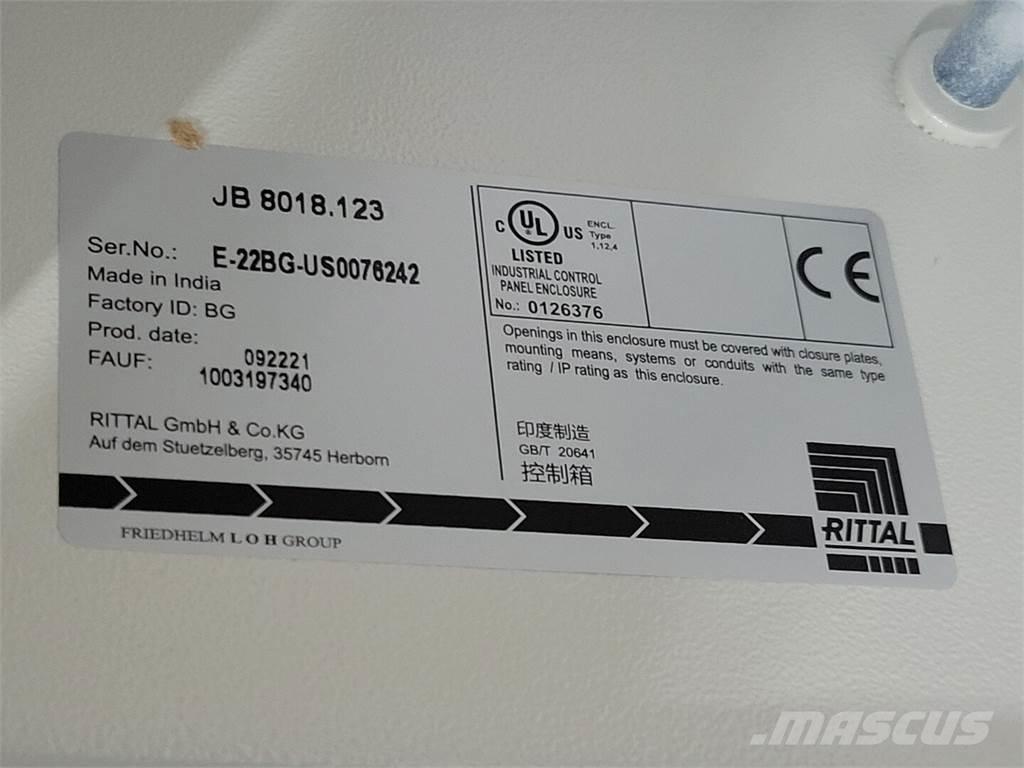  RITTAL JB8018.123 Maszyny budowlane - Inne