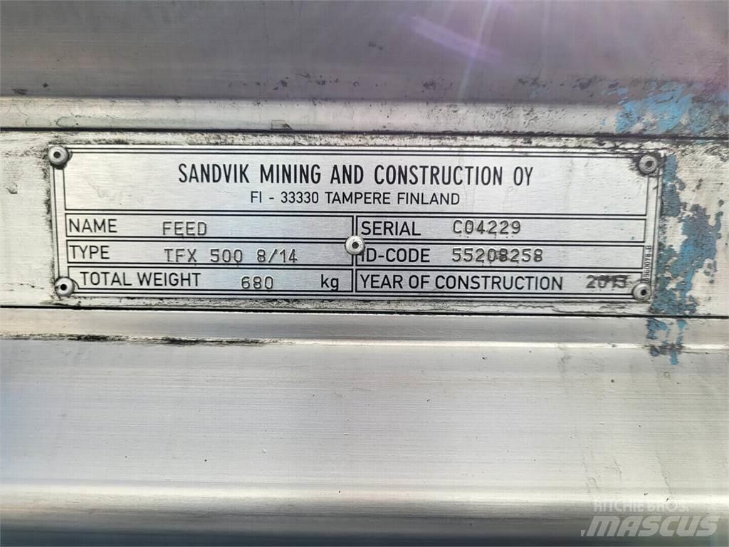 Sandvik  Inny sprzęt górniczy