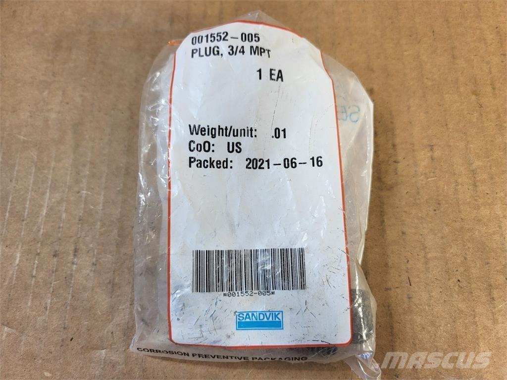 Sandvik 001552-005 Inne akcesoria