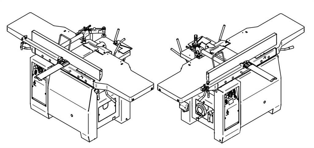  SCM minimax fs 41es Równiarki