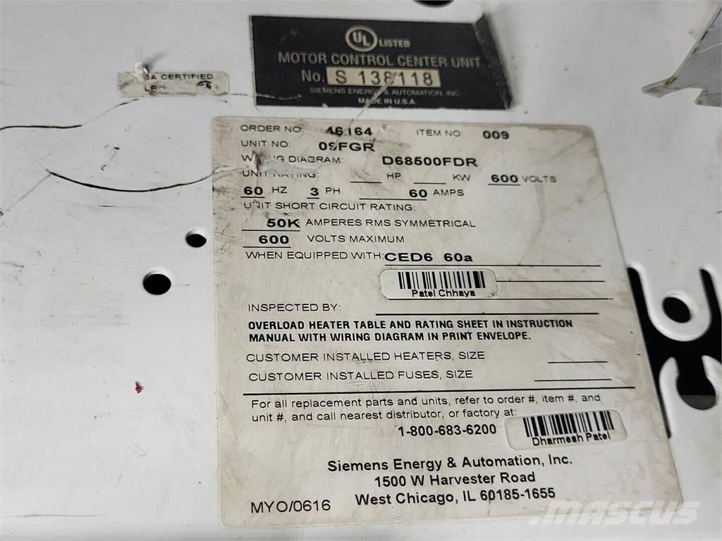 Siemens CED63B060 Maszyny budowlane - Inne