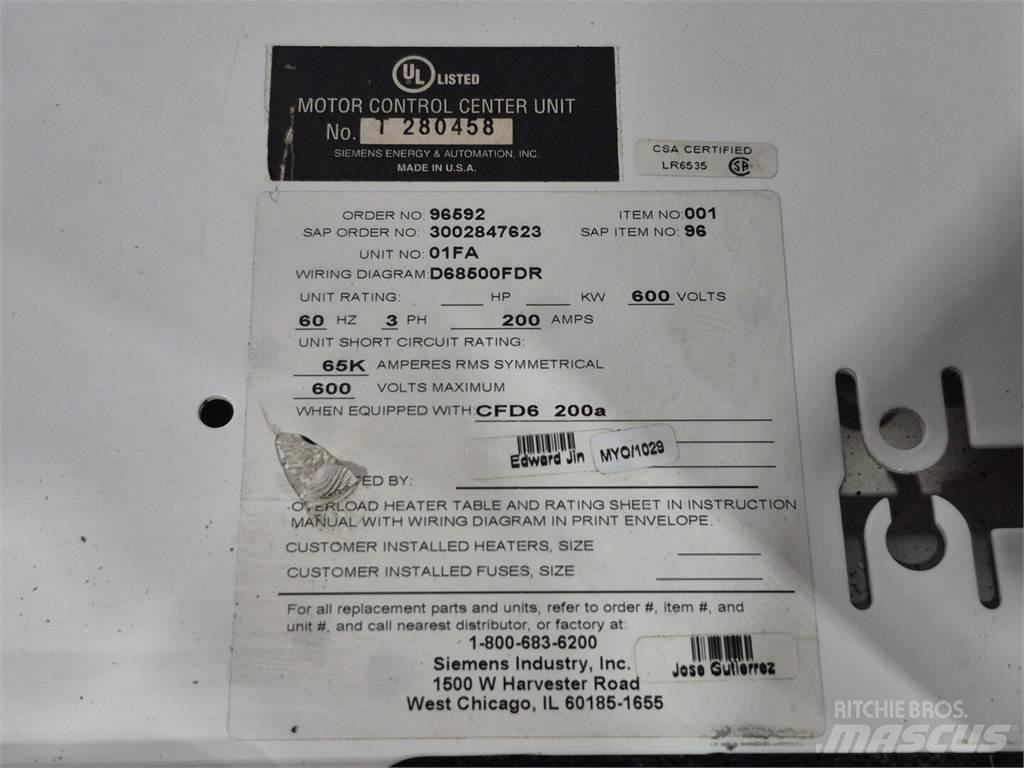Siemens CFD63B200 Maszyny budowlane - Inne