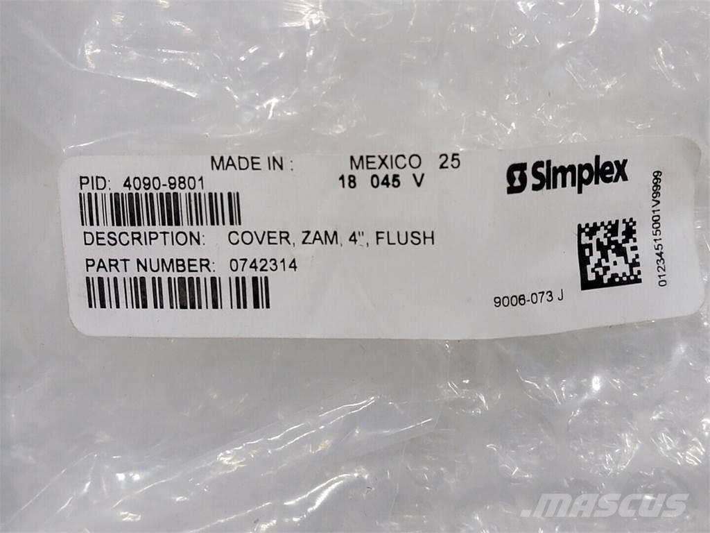 SIMPLEX 4090-9801 Maszyny budowlane - Inne