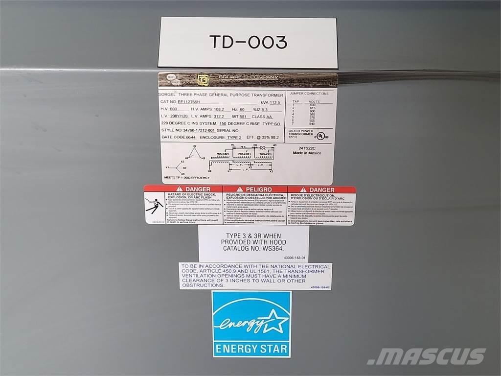  SQUARE D EE112T65H Maszyny budowlane - Inne