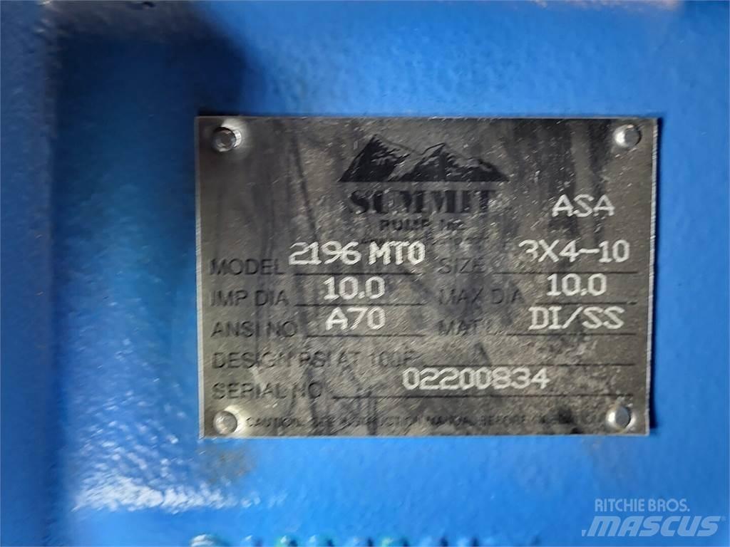  SUMMIT PUMP 2196MTO Sprzęt wiertniczy części zamienne i akcesoria