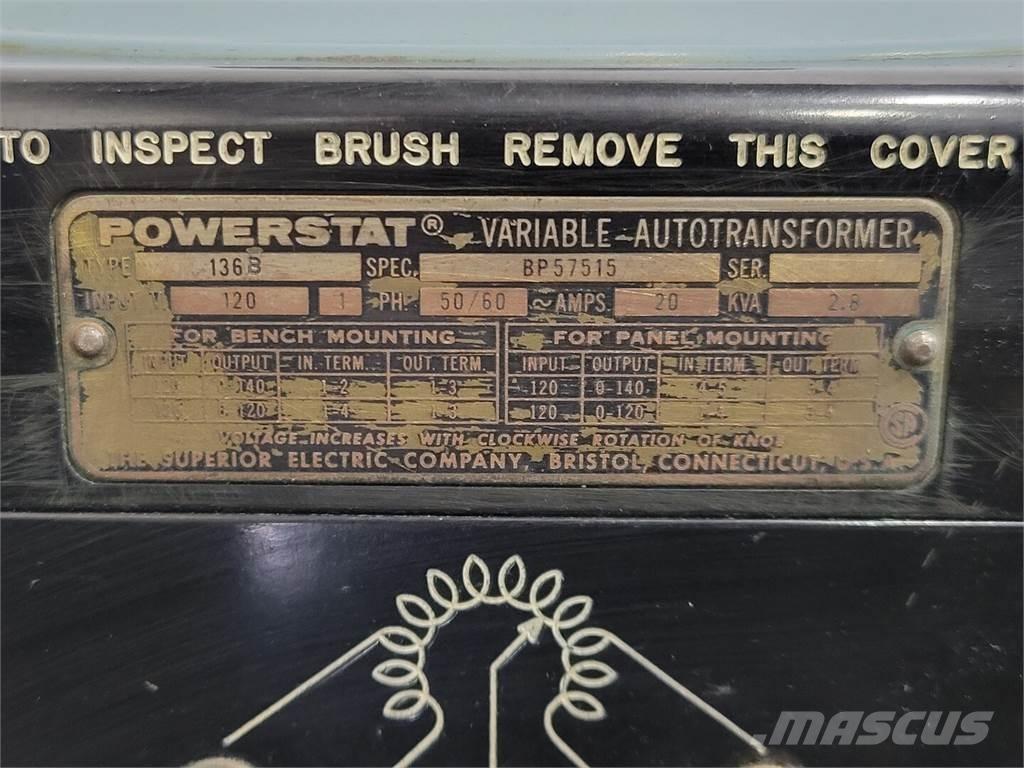 Superior ELECTRIC 136B Maszyny budowlane - Inne