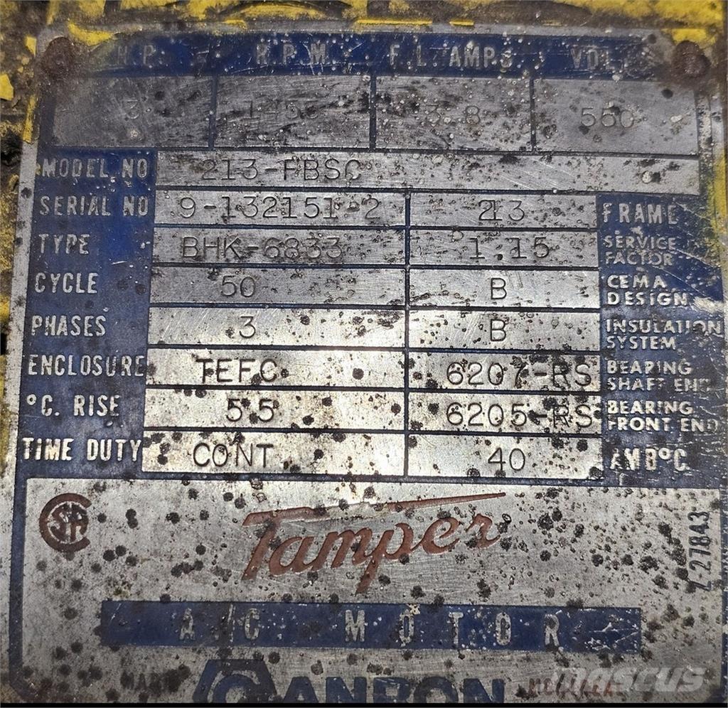  TAMPER Silniki przemysłowe