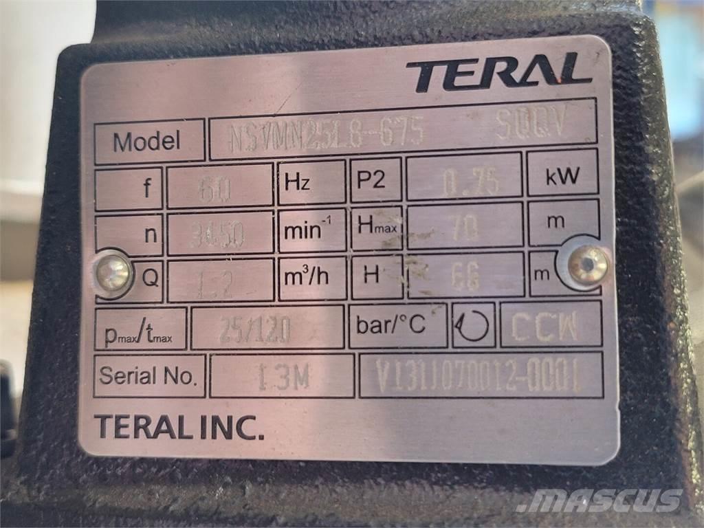 TERAL NSVMN25L8-675 Pompy wodne