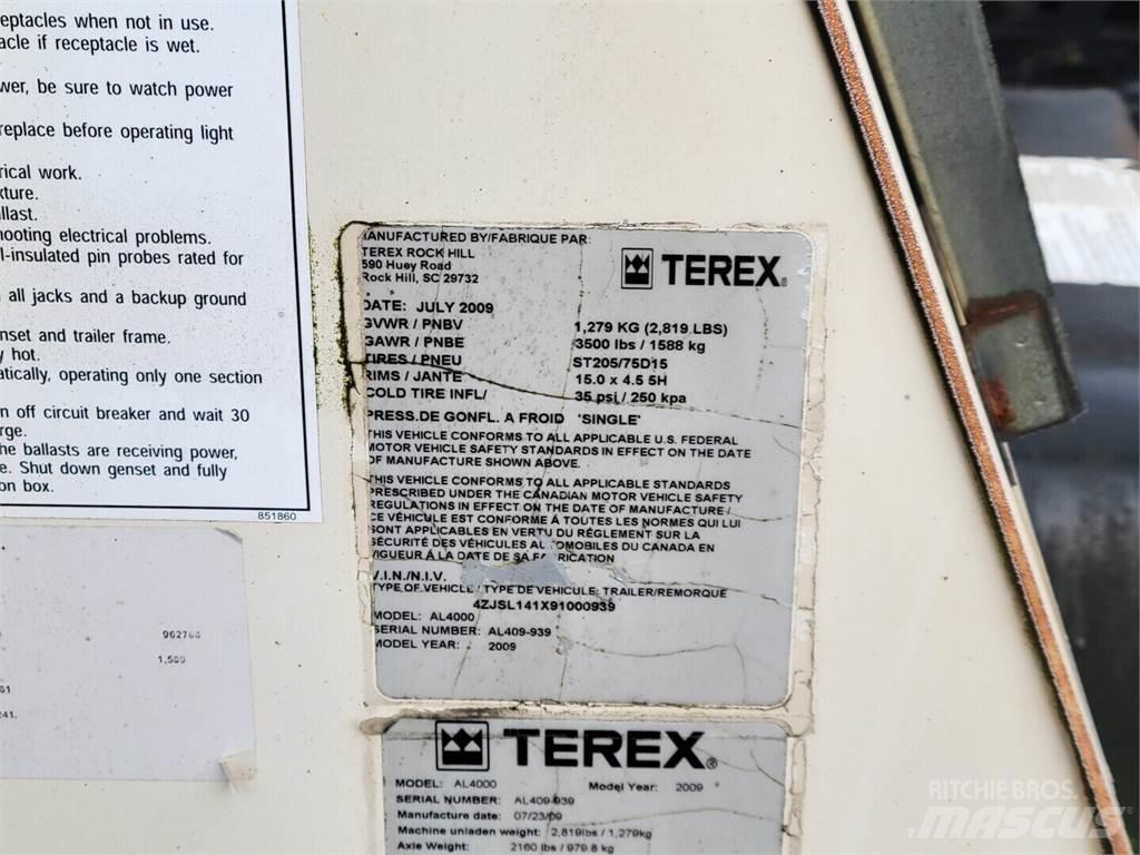 Terex AL4000 Inne akcesoria