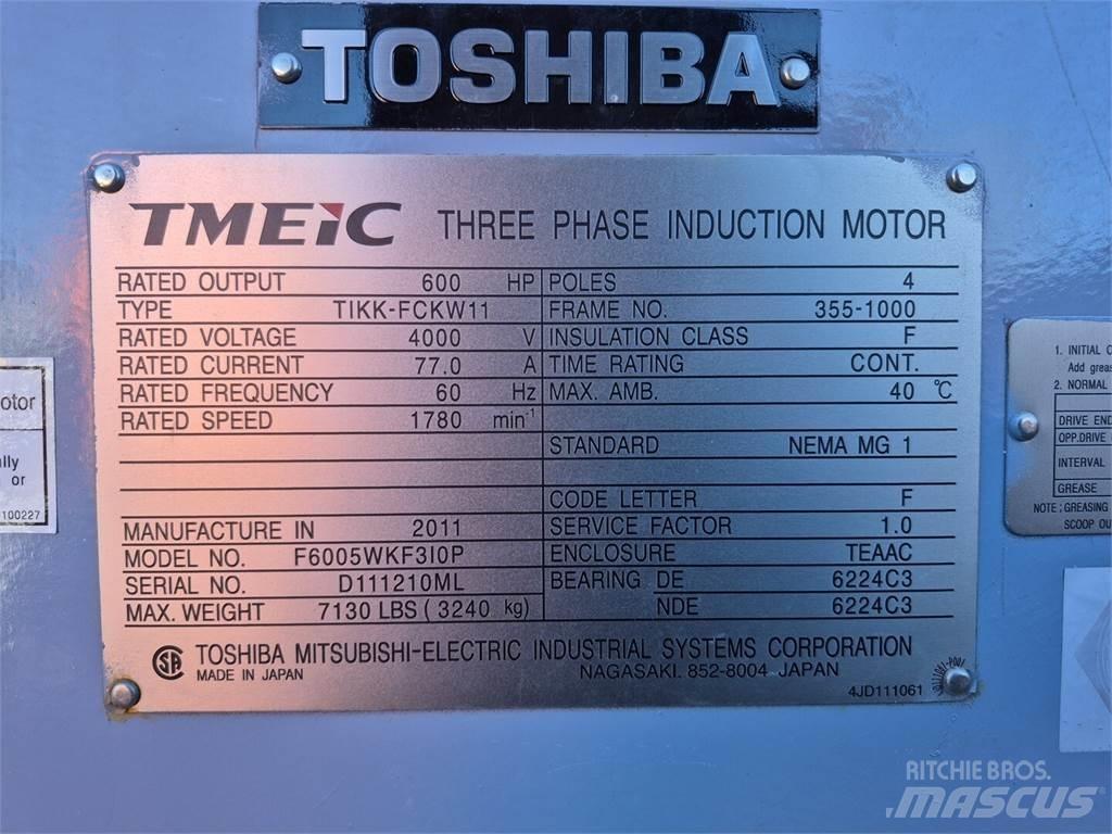  TOSHIBA F6005WKF3I0P Silniki przemysłowe