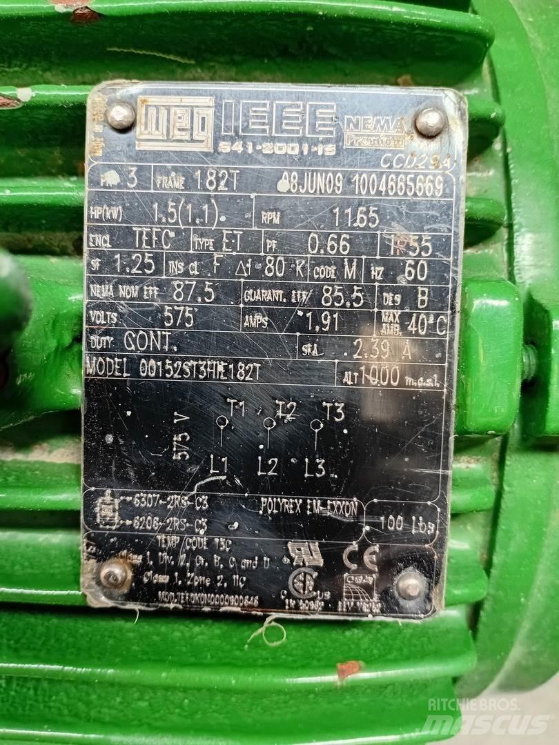  WEG 00152ST3HIE182T Silniki przemysłowe