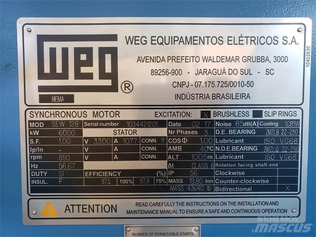  WEG SEW 128 Silniki przemysłowe