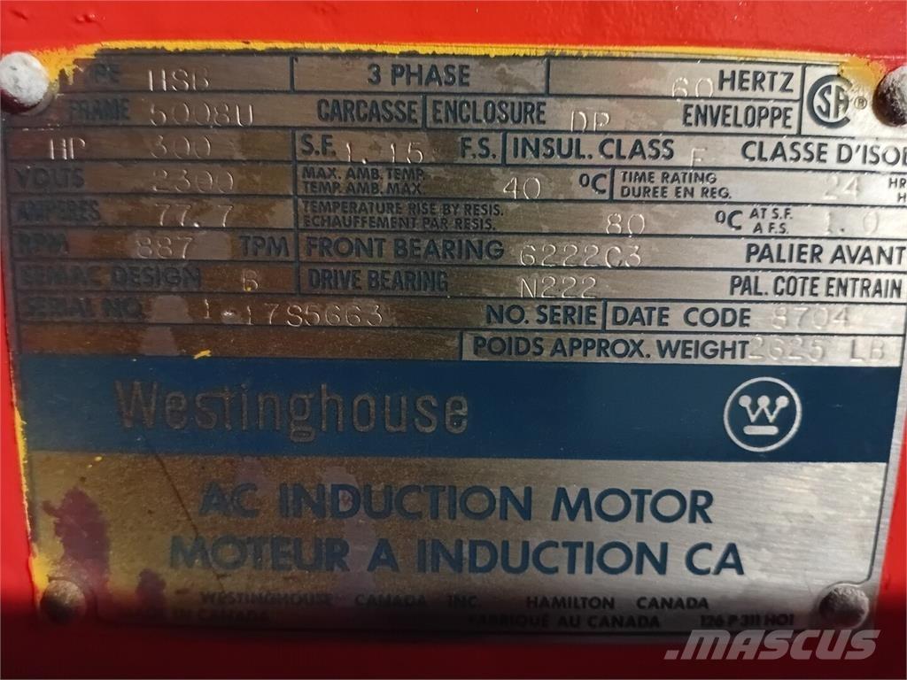 Westinghouse HSB Silniki przemysłowe