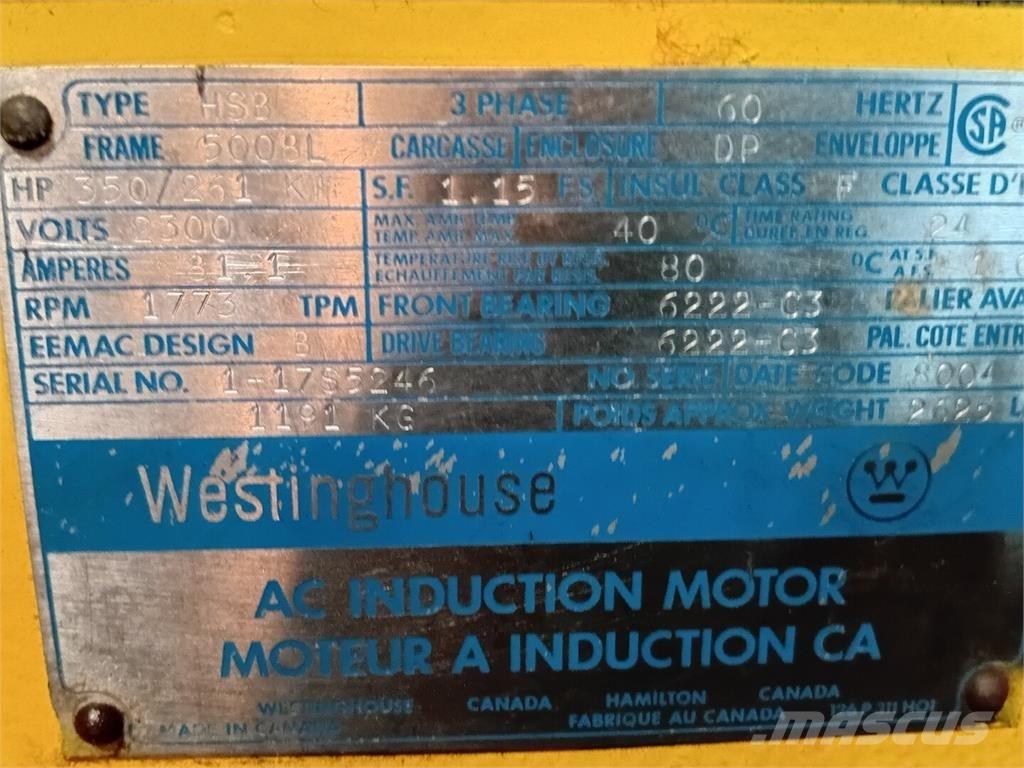 Westinghouse HSB Silniki przemysłowe
