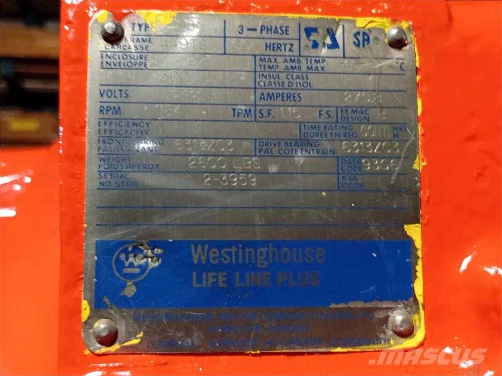 Westinghouse HSBN Silniki przemysłowe