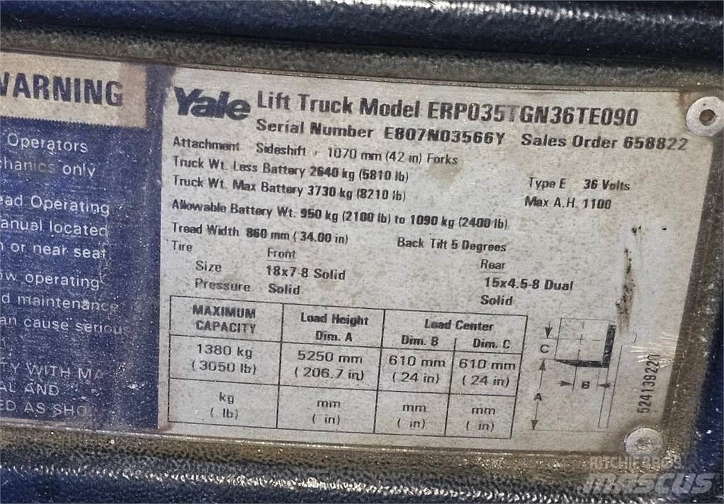 Yale ERP035TGN36TE090 Maszyny budowlane - Inne