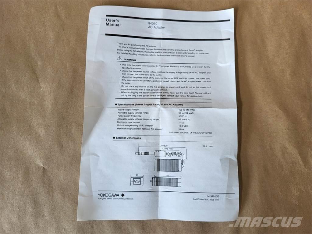  YOKOGAWA XL100 Maszyny budowlane - Inne